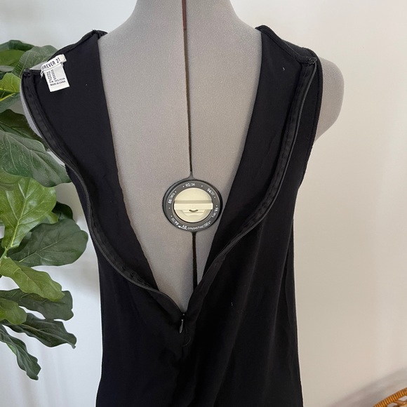 Forever 21 Black Maxi Dress w/ Side slits - Picture 6 of 7